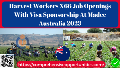 Harvest Workers X66 Job Openings With Visa Sponsorship At Madec Australia 2023