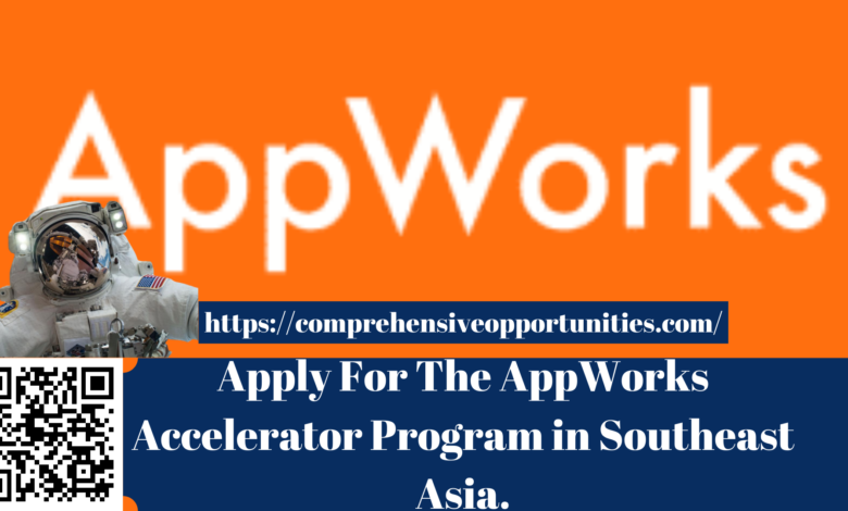 Apply For The AppWorks Accelerator Program in Southeast Asia.