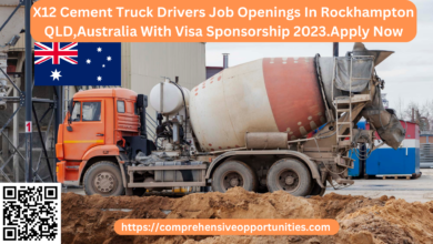 X12 Cement Truck Drivers Job Openings In Rockhampton QLD,Australia With Visa Sponsorship 2023.Apply Now