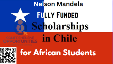 Fully Funded Nelson Mandela Masters Scholarship for African Students To Study in Chile 2024.