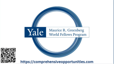 2024 Yale University Maurice R. Greenberg World Fellows Program