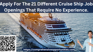 Apply For The 21 Different Cruise Ship Job Openings That Require No Experience.