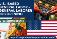 Apply For The Top Leading U.S.-based General Labor - General Laborer Job Opening That Offer Visa Sponsorship In 2024
