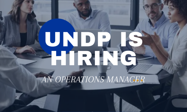 The United Nations Development Programme (UNDP) is actively recruiting for the position of Operations Manager. Apply Now.